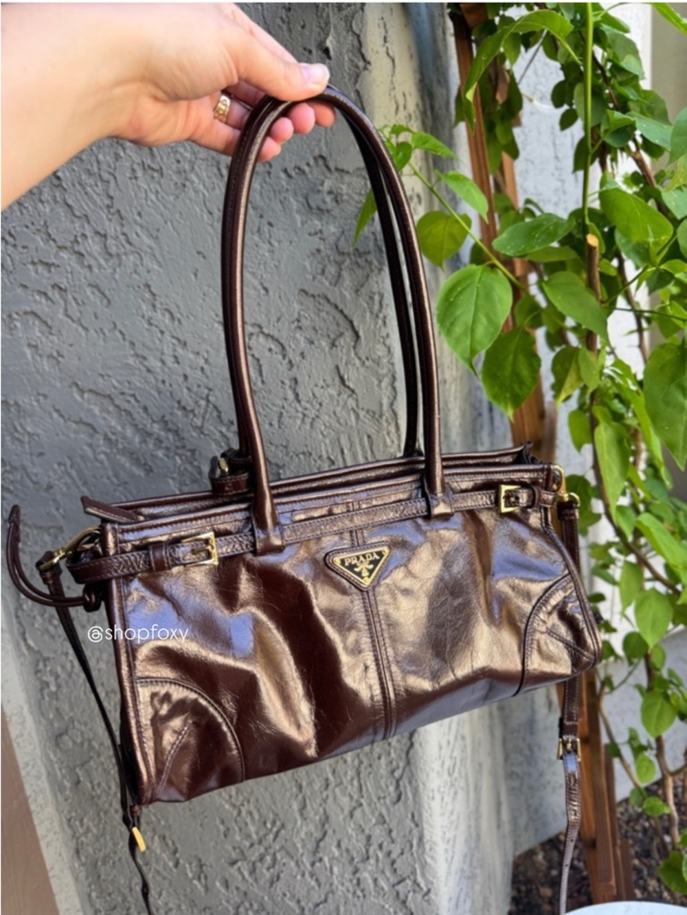 Prada Medium Bonnie Shoulder Bag - Picture 3 of 15